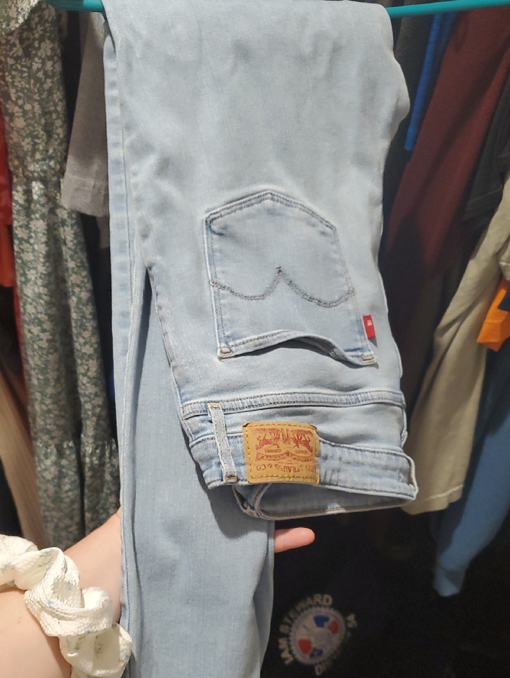 Levi's Light Blue Skinny Jeans - Women's